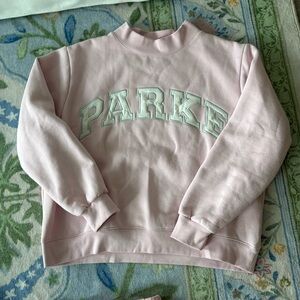 Parke sprinkled mockneck